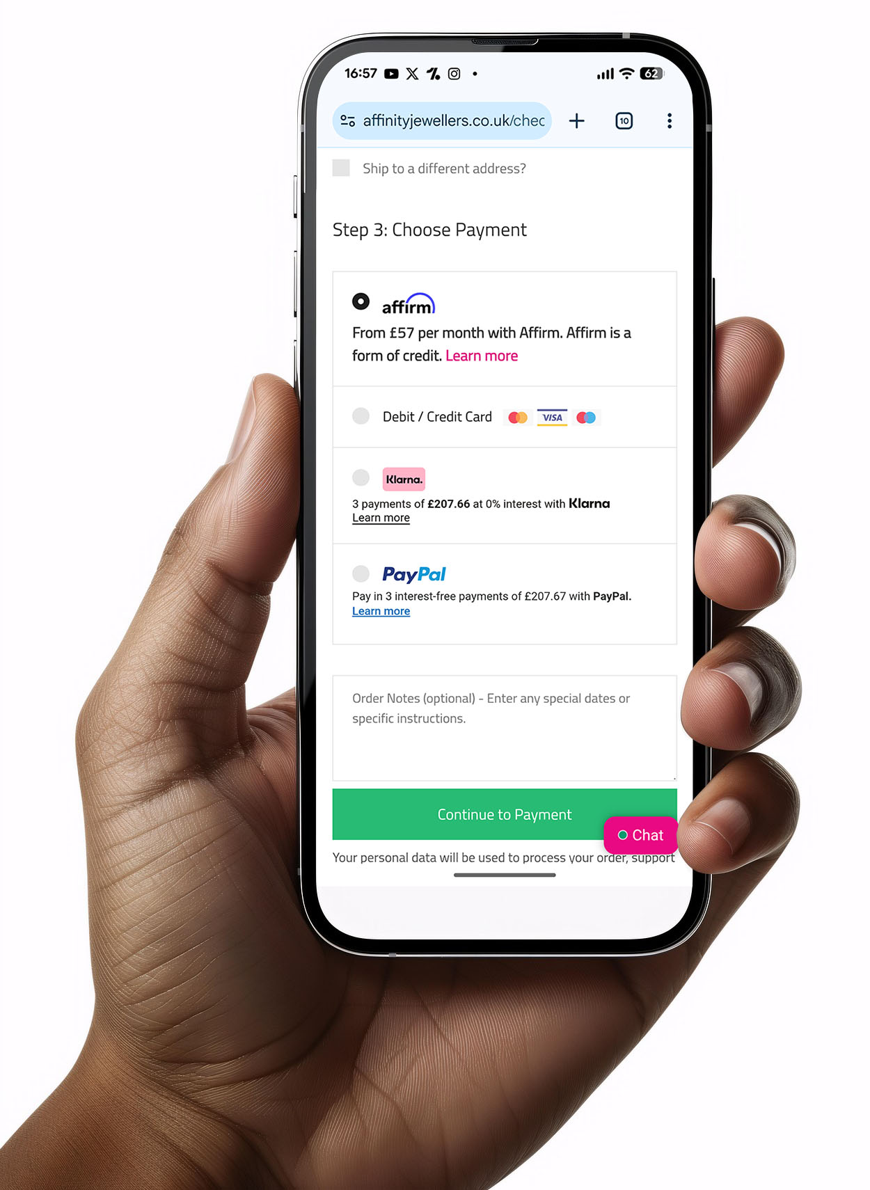 Shopping with Affirm is easy